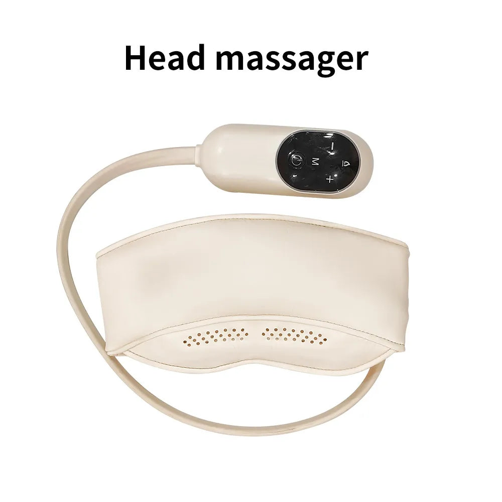 NeuroSoothe Air Compression Massage Helmet
