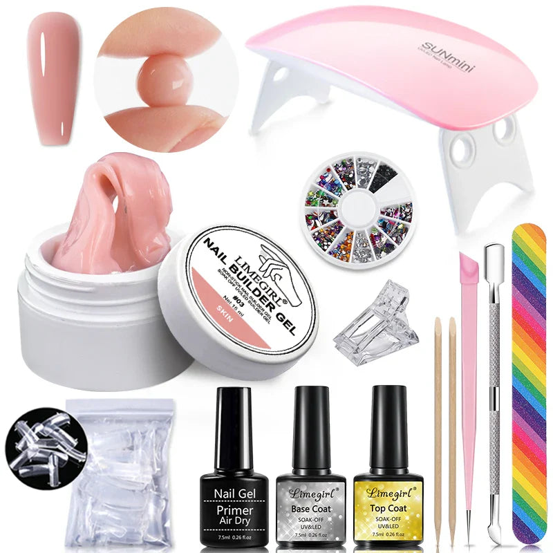 Limegirl Pro Non-Stick Builder Gel Kit