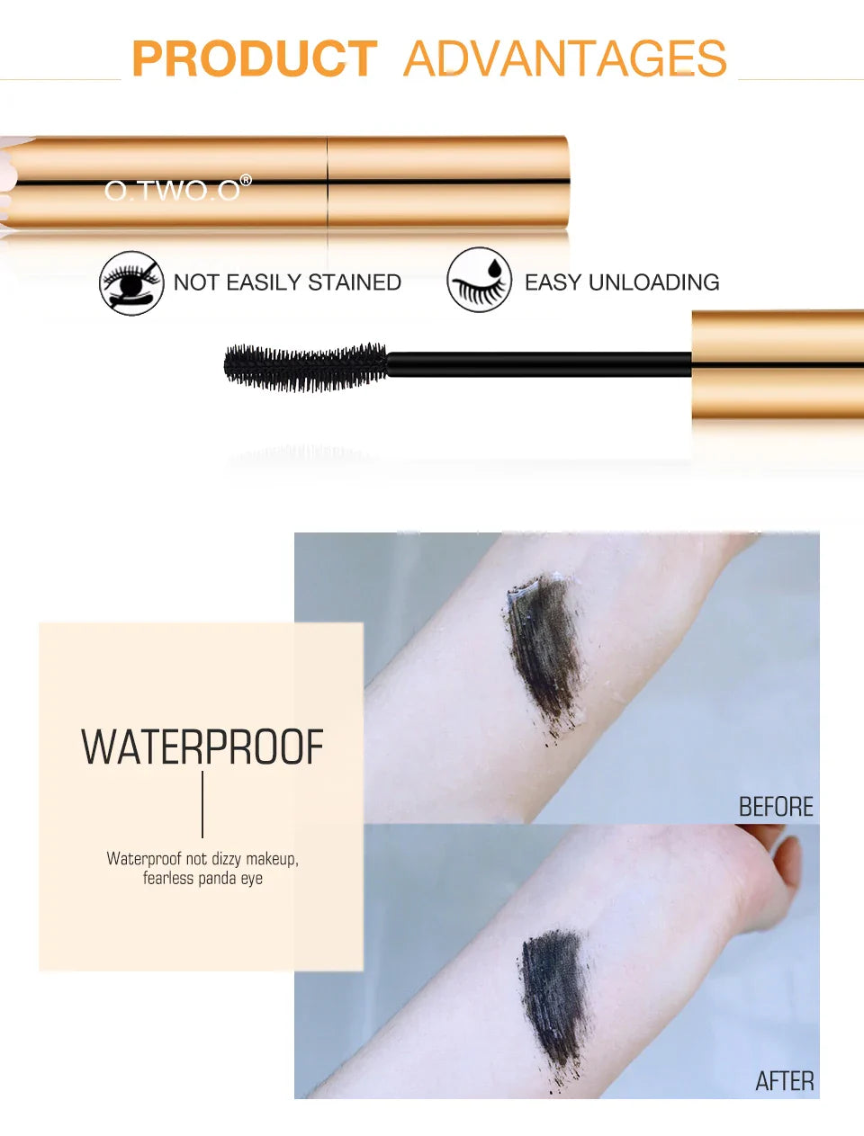 O.TWO.O 3D Fiber Lash Mascara Duo