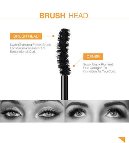 O.TWO.O 3D Fiber Lash Mascara Duo