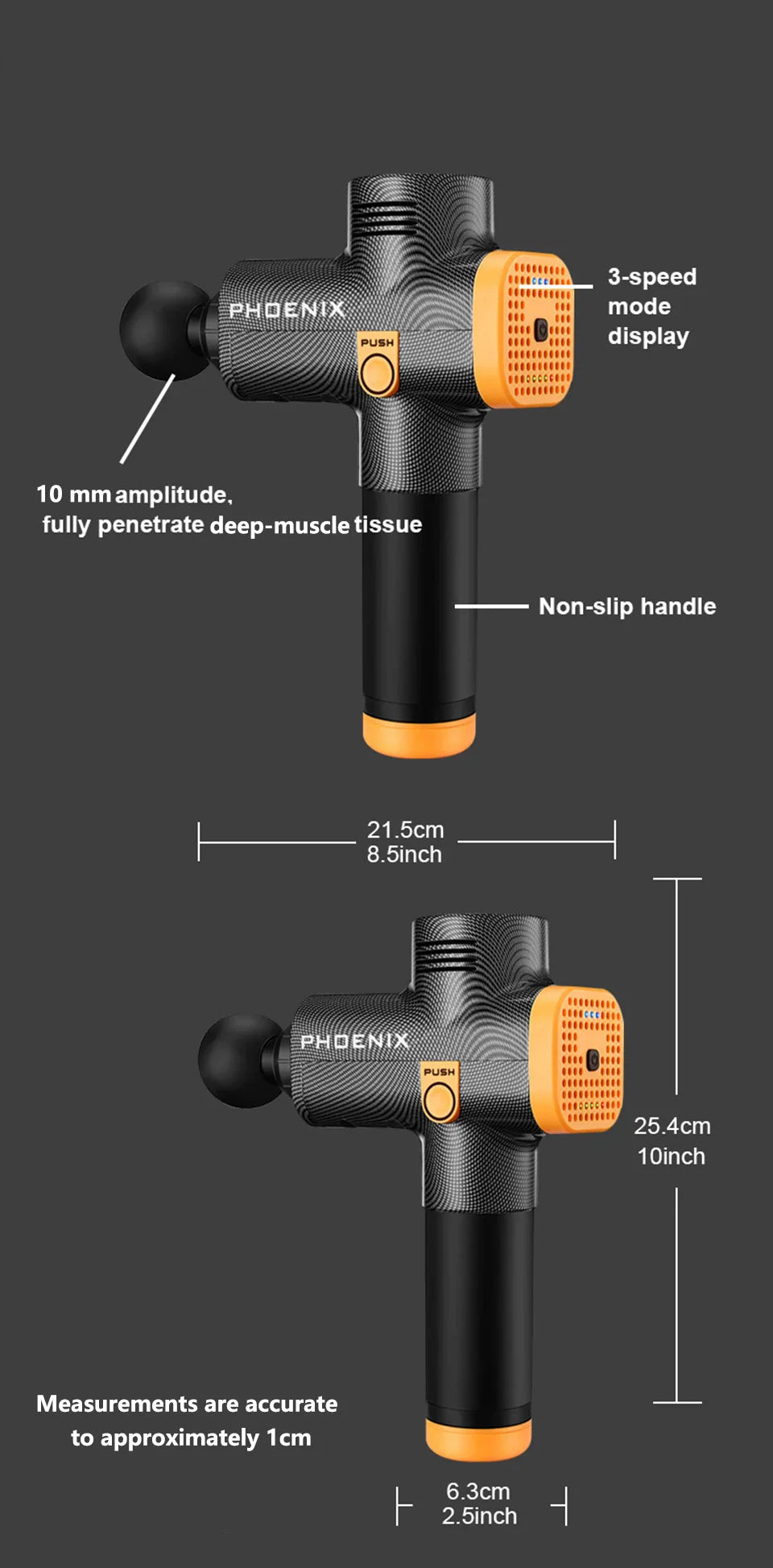 AuraPulse A2 Massage Gun