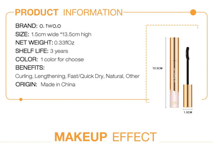 O.TWO.O 3D Fiber Lash Mascara Duo