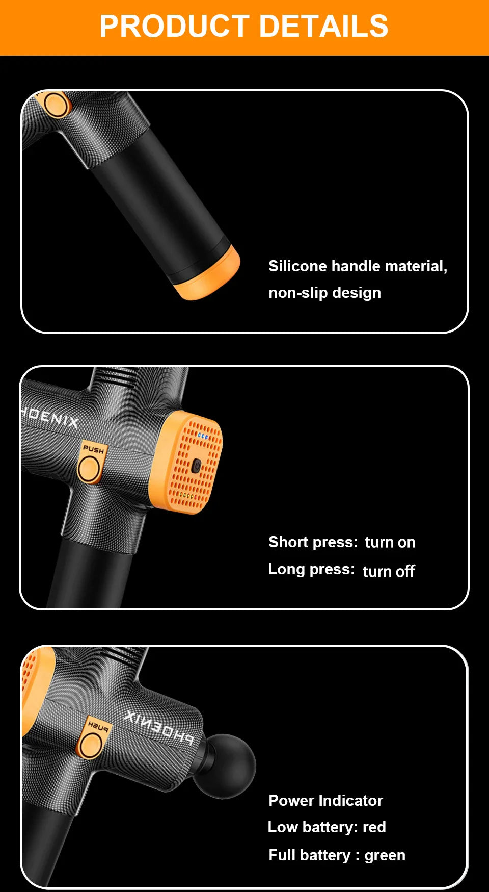 AuraPulse A2 Massage Gun