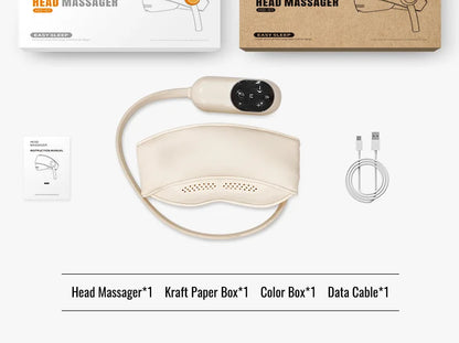 NeuroSoothe Air Compression Massage Helmet