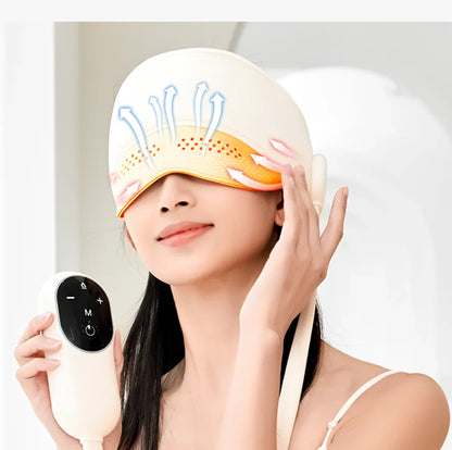 NeuroSoothe Air Compression Massage Helmet