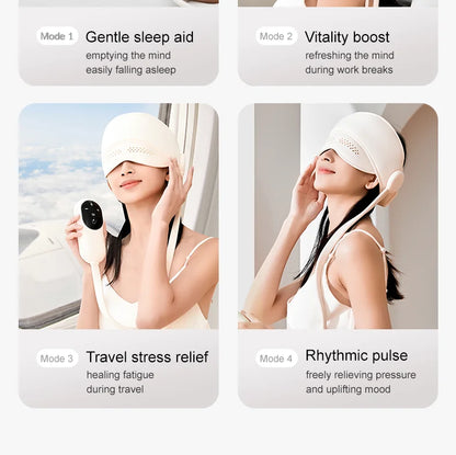 NeuroSoothe Air Compression Massage Helmet