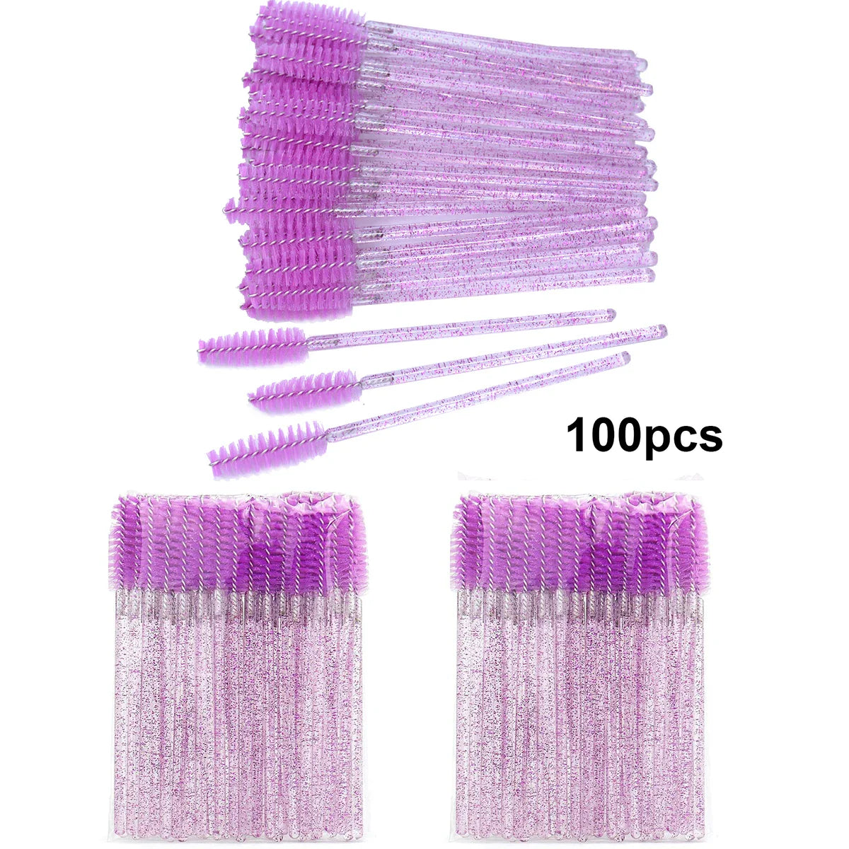 LashLuxe Pro Disposable Spoolie Set