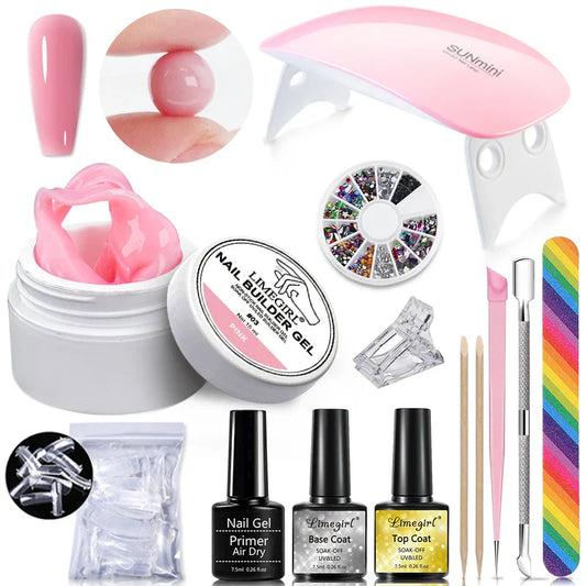 Limegirl Pro Non-Stick Builder Gel Kit