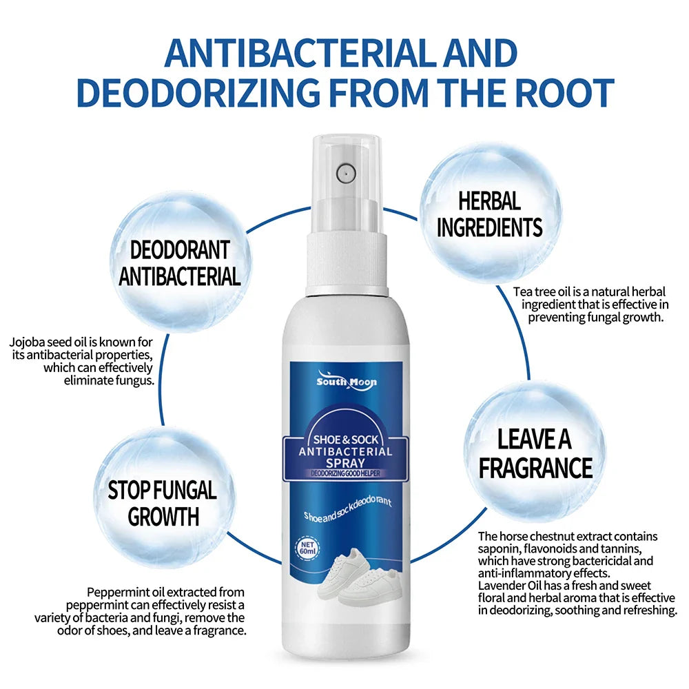 FreshStride Herbal Foot & Shoe Spray