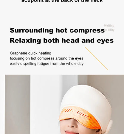 NeuroSoothe Air Compression Massage Helmet