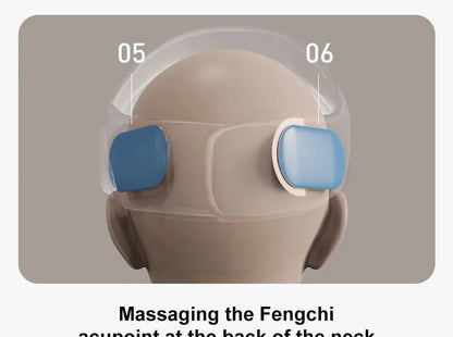 NeuroSoothe Air Compression Massage Helmet