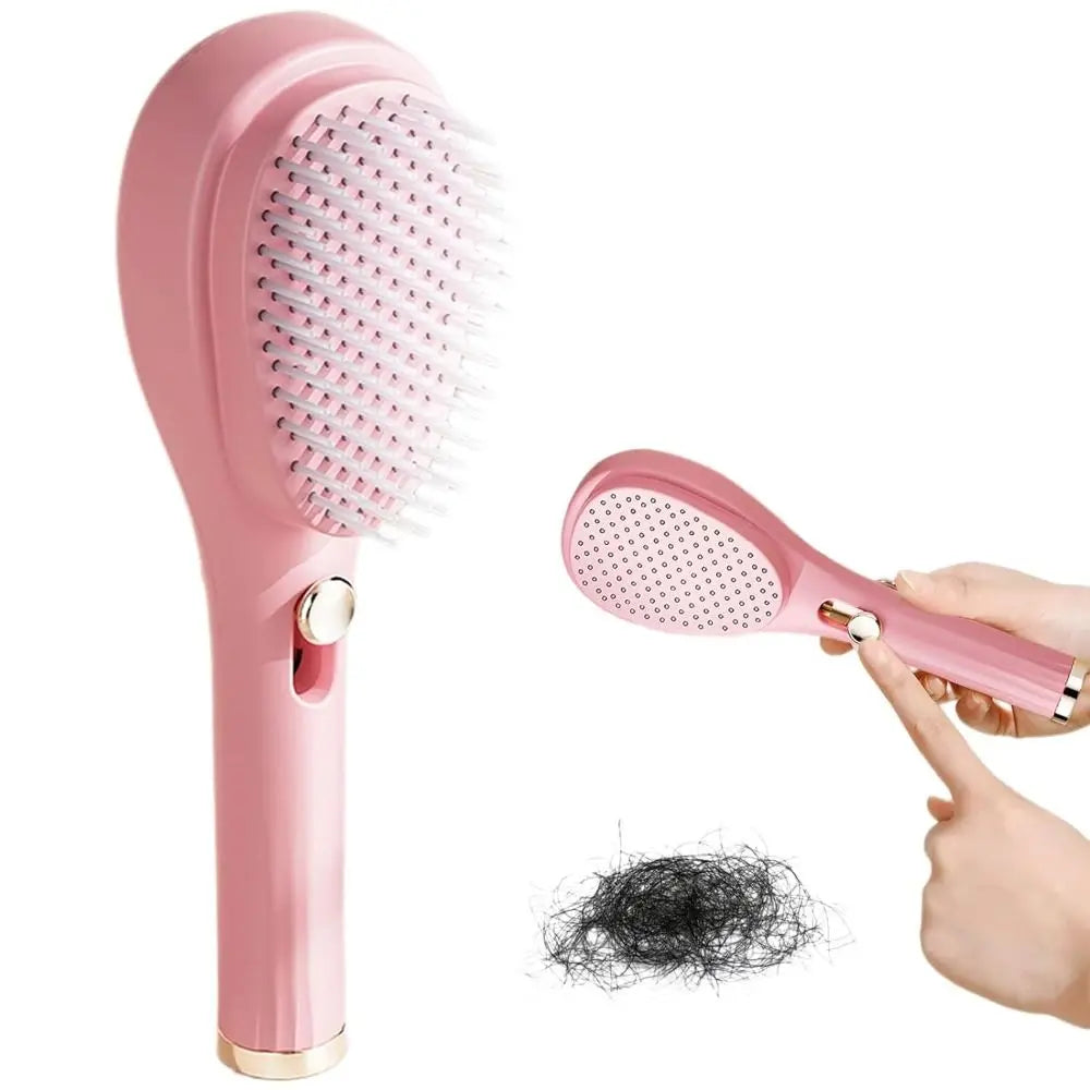 GlideClean Self-Cleaning Hair Brush